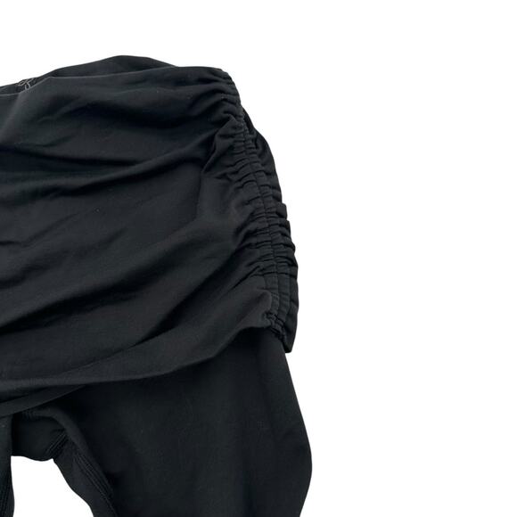 Prana Black Leggings with Stretchy Fabric and Wide Waistband - Picture 4 of 9